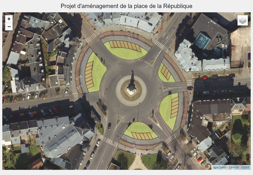 SOISSONS : Aménagement place de la République